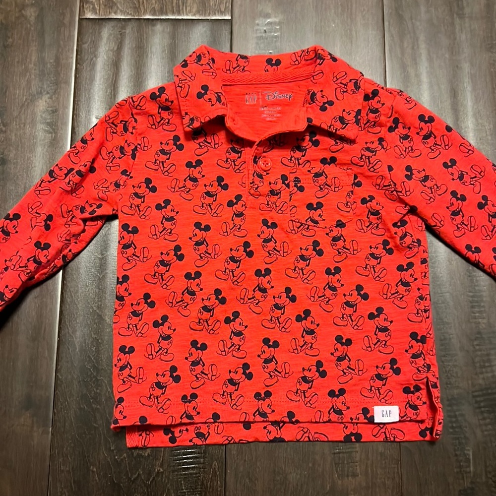 Baby Gap Disney Mickey Mouse Polo shirt! Worn one time!